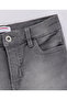 Basic Denim Shorts - Grey - 3