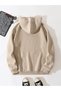 Brown Unisex Women/Men Nasa Color Printed Oversize Hoodie - 2