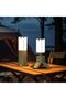 Rechargeable Multifunctional Outdoor Waterproof Four Leaf Camping Light Z2 with Adjustable height - 2