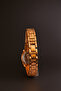 Luxury Minimal Metal Rose Color Wristwatch - 3