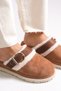 Lizyaries Women's Fur Inside Slippers 0012688 Tan - 5