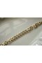 Square Cut Zircon Steel Bracelet