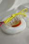 Orange Orange Slice Yellow Rope Detail Transparent Clamp Buckle (12cm) - 3