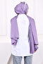 White Buckle Detailed Kimono - 4