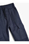 Cotton Jogger Sweatpants with Lace-Up Waist Pocket Detail - 3