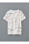 Crew Neck Men's Shorts Pajama Set - 6