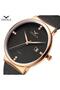 Luxury Straw Steel Stylish Men Wristwatch 3Atm Waterproof