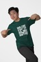 Men/Women I Am Fine-2 Transfer Printed Round Neck Short Sleeve T-Shirt - 2