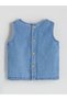 Baby Girl Jean Blouse and Jean Shorts - 4