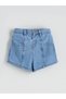 Baby Girl Jean Blouse and Jean Shorts - 5