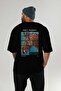 Andy Warhol Back Printed Black Oversize T-Shirt Men Women Crew Neck Cotton T-Shirt - 5