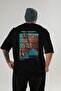 Andy Warhol Back Printed Black Oversize T-Shirt Men Women Crew Neck Cotton T-Shirt