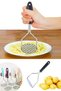 Stainless Steel Practical Potato Masher - 4