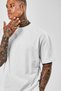 Unisex Stylish Comfortable Oversize Cotton Crew Neck T-Shirt with Special Design Code 33731 - 2