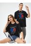 Unisex Stylish Comfortable Oversize Cotton Crew Neck T-Shirt with Special Design Code 37482