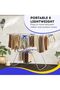 Heavy Duty Foldable Clothes Drying Rack with Adjustable Wings - 7