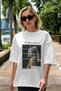 Johannes Vermeer Front Printed White Oversize T-Shirt Men Women Crew Neck Cotton t Shirt - 5