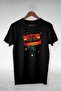 Men's Black Printed T-Shirt Cte-001