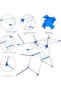 Clothes Drying Stand with Adjustable Folding Wings Clothes Hanger Stand - 5