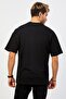 Black Oversize Plain T-shirt - 4
