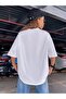 Women's Black Oversize 100% Cotton Endless Printed T-shirt - 3
