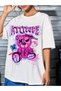 Unisex Stylish Comfortable Oversize Cotton Crew Neck T-Shirt with Special Design Code 34943 - 6