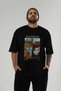 Salvador Dali Front Printed Black Oversize T-Shirt Men Women Crew Neck Cotton t Shirt - 6