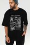 Pablo Picasso Guernica Front Printed Black Oversize T-Shirt Men Women Crew Neck Cotton t Shirt - 7