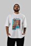 Andy Warhol Front Printed White Oversize T-Shirt Men Women Crew Neck Cotton t Shirt - 6