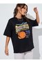 Unisex Stylish Comfortable Oversize Cotton Crew Neck T-Shirt with Special Design Code 21533 - 3