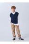 Lcw Kids Beige Boys' Trousers with Elastic Waist