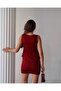 Women's Modal Fabric Flounce Mini Skirt Set Top and Bottom Skirt Set - 2