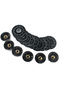 10 Set Potentiometer Knob Kit MF-A03 Dial Knob + MF-A03 Bakelite Knob with Scale Plate Sheet - 4