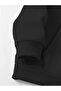 God All the Time Printed Hooded Pocket Cotton Black Sweatshirt - 5