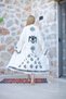 Muslin Kimono 100% Cotton Double Headed Eagle Printed Patterned Bathrobe Kaftan Dressing Gown - 3