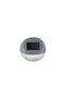 Solar LED wall light for fixed surface, diameter 11 cm, Grey - 2