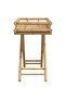 Folding Tray Table 60x40x68 cm Bamboo - 5