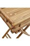 Folding Tray Table 60x40x68 cm Bamboo - 8