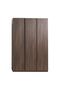 Infinity 2 Door Wardrobe with Hanger and Shelves - Dark Walnut L100xW59xH230cm - 8