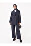 Soft Button Jacket Trousers Double Set - Navy Blue -