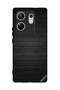 غطاء حماية لهاتف Infinix Zero 30 4G بنمط خشبي داكن