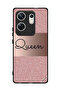 غطاء حماية لهاتف Infinix Zero 30 4G بخلفية لامعة من Queen Glitters