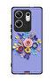 غطاء حماية لهاتف Infinix Zero 30 4G برسومات زهور فنية