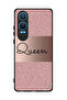 غطاء حماية لهاتف OnePlus Nord CE4 Lite 5G بخلفية لامعة من Queen Glitters