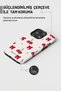 iPhone 15 Double Layer Shock-Absorbing Protection Bow Cherry Glossy Superior Protect Phone Case - 5