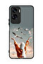 غطاء حماية لهاتف Honor 90 Lite 5G بطبعة طيور تحلق