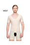 USA Full Body Compression Garment – Above Knee with Zipper & Short Sleeves (MG07)