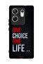 غطاء حماية لهاتف Infinix Zero 30 4G One Choice One Life