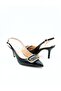 Women's Genuine Leather Heeled Shoes - 3