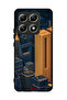 غطاء حماية لهاتف Xiaomi 14T 5G برسومات مباني فنية